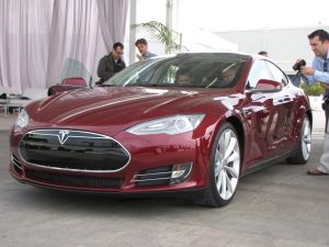 Tesla model s sedan 2012