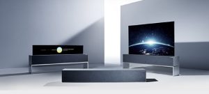 LG bendable OLED TV