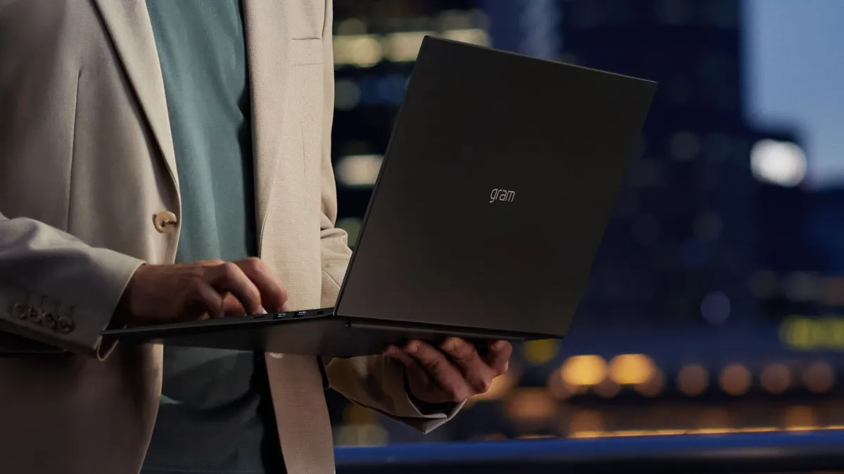 The New LG Gram-Style Laptop Is Stylish and Hides Its Touchpad